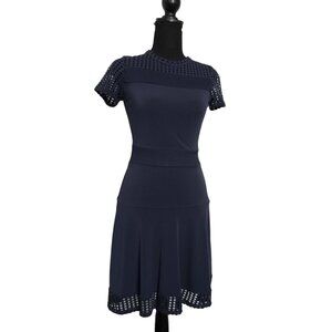 Michael Kors Sheat Women Dress SIze XS Navy Blue